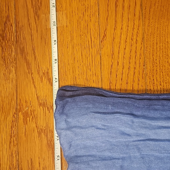 Blue ombre 74" scarf - Picture 6 of 6